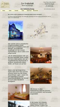 Vorschau der mobilen Webseite zur-grafschaft.de, Hotel Zur Grafschaft