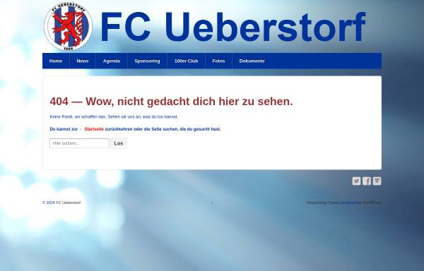 Vorschau von www.fcueberstorf.ch, Fussballclub Überstorf