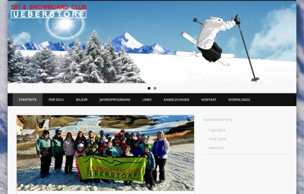 Vorschau von www.sscu.ch, Ski & Snowboard Club Überstorf