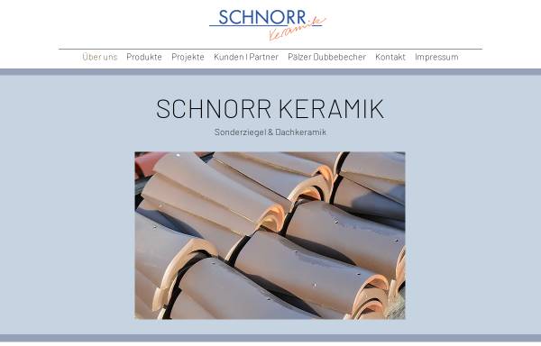 Vorschau von schnorr-keramik.de, Schnorr Keramik
