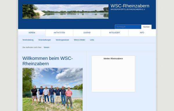 Vorschau von www.wsc-rheinzabern.de, Wassersportclub Rheinzabern e.V.