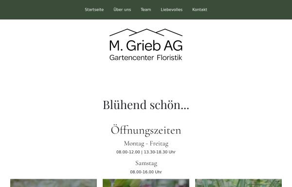Garten-Center M. Grieb AG