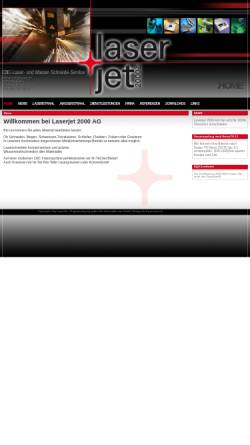 Vorschau der mobilen Webseite www.laserjet.ch, Laserjet 2000 AG