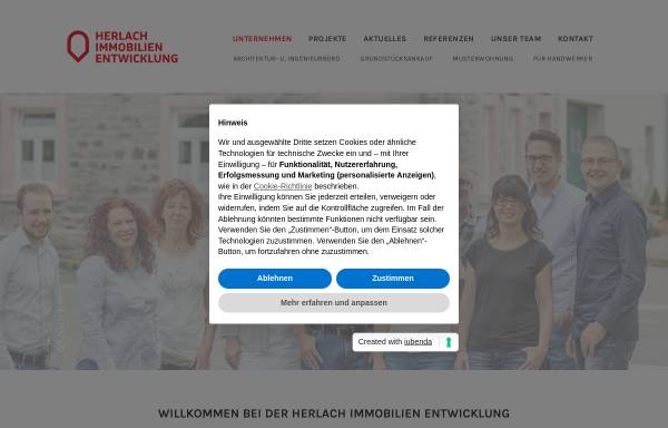 Vorschau von www.herlach-immo.de, Herlach Ingenieure