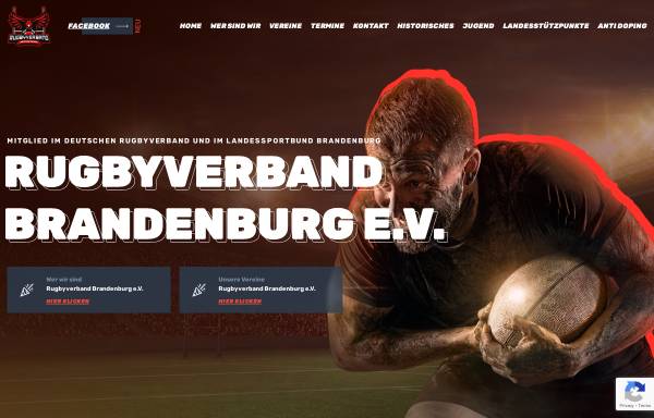 Vorschau von www.rugbyverbandbrandenburg.de, Rugbyverband Brandenburg e.V.