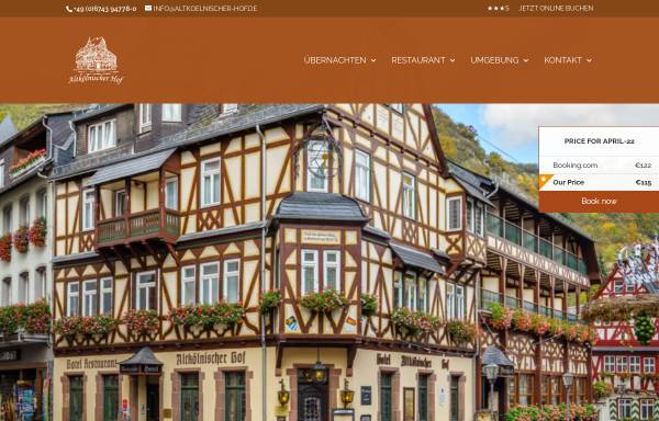 Vorschau von www.hotel-bacharach-rhein.de, Altkölnischer Hof