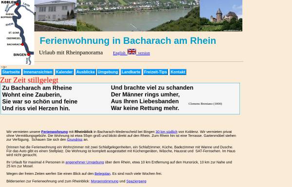 Vorschau von www.ferien.am-mittelrhein.de, Ferienwohnung Weiss