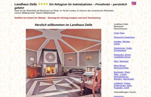 Vorschau von www.landhaus-delle-hotel.com, Hotel-Landhaus Delle