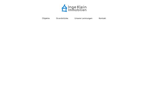 Vorschau von www.immobilien-klein.de, Immobilien Inge Klein