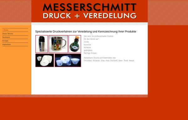 Vorschau von www.messerschmitt.de, Messerschmitt Druck und Veredelung