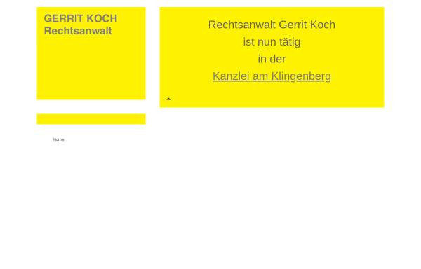 Vorschau von www.gerritkoch.de, Koch, Gerrit (MdL)