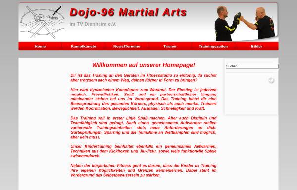 Vorschau von www.dojo-96.de, Dojo-96 im TV Dienheim 08 e.V.