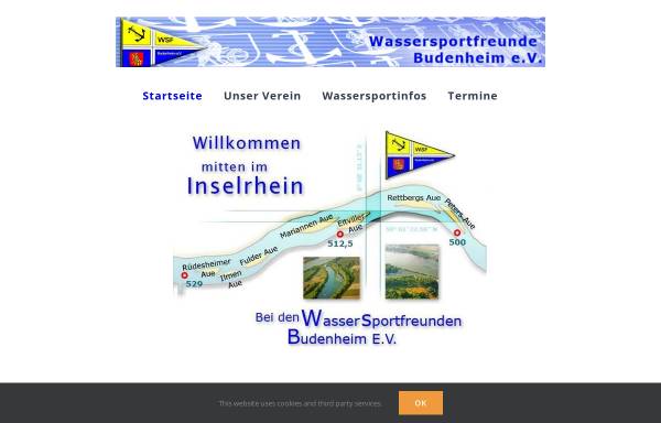 Vorschau von www.wsf-budenheim.de, Wassersportfreunde Budenheim e.V.