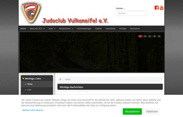 Vorschau von www.judoclub-vulkaneifel.de, Judoclub Vulkaneifel e.V.