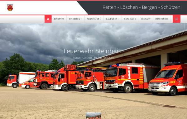 Vorschau von www.feuerwehrsteinheim.de, Freiwillige Feuerwehr Steinheim/Westfalen