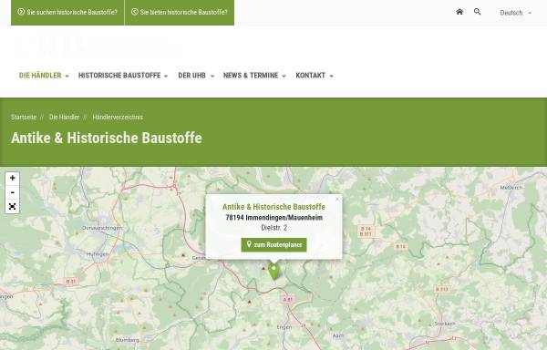 Vorschau von www.historische-baustoffe.de, Raphael Schropp, Antike und Historische Baustoffe