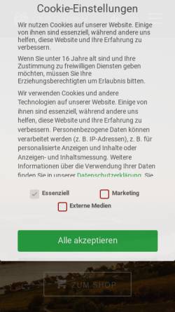 Vorschau der mobilen Webseite www.guntrum.de, Weingut Louis Guntrum und Louis Guntrum Weinkellerei GmbH