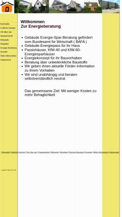 Vorschau der mobilen Webseite effiziente-energie.de, Hell, Max-Peter