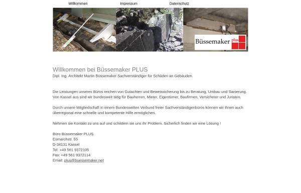 Vorschau von www.buessemaker.net, Büssemaker, Martin