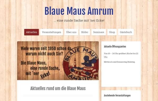 Vorschau von www.blauemaus-amrum.de, Blaue Maus