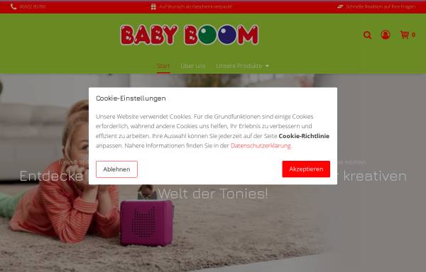 Vorschau von www.babyboom-schweich.de, Baby-Boom