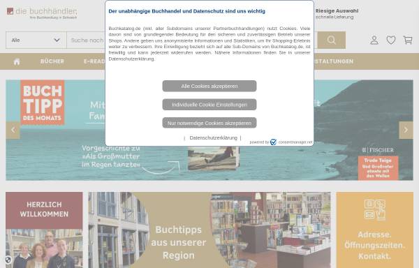 Vorschau von www.diebuchhaendler-schweich.de, Die Buchhändler GbR