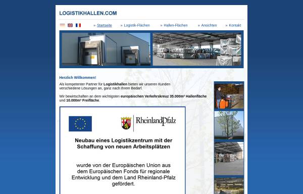 Vorschau von www.logistikhallen.com, Krüger Transporte KG
