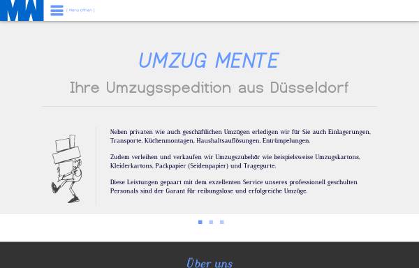 Vorschau von www.umzugmente.de, Umzüge Mente