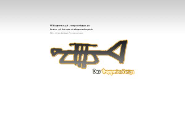 Vorschau von www.trompetenforum.de, Trompetenforum.de