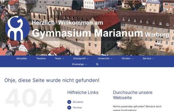 Vorschau von marianum-warburg.de, Städtisches Gymnasium Marianum