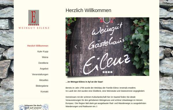 Vorschau von www.aylerkupp.de, Weingut Eilenz