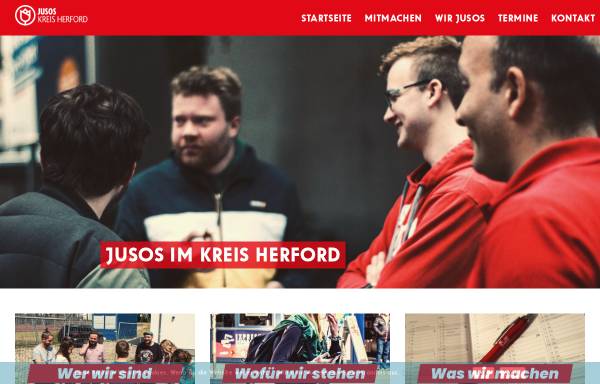 Vorschau von www.kreis-jusos.de, Jusos im Kreis Herford