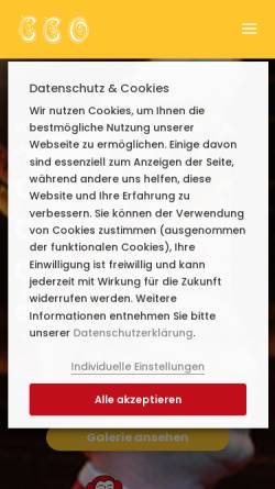 Vorschau der mobilen Webseite www.cco-lahnstein.de, CCO Lahnstein