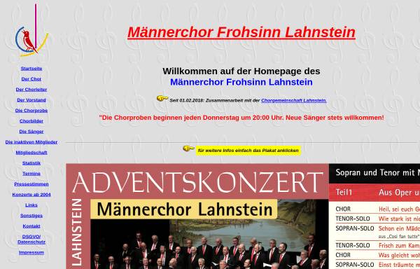 Männerchor Frohsinn Lahnstein