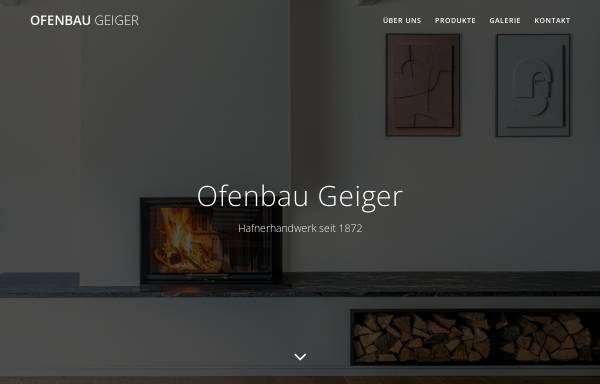 Vorschau von www.ofenbau-geiger.de, Ofenbau Geiger GmbH