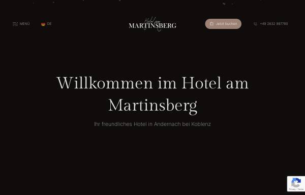 Vorschau von www.hotel-am-martinsberg.de, Hotel Am Martinsberg