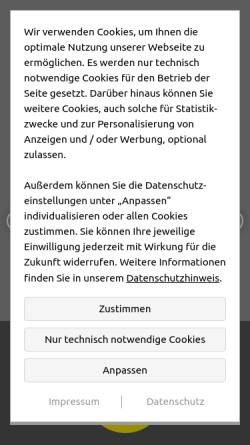 Vorschau der mobilen Webseite www.weingarten-shk.de, G.Weingarten GmbH & Co. KG