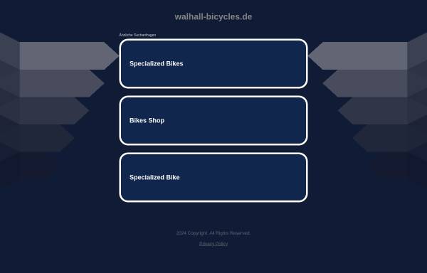 Vorschau von www.walhall-bicycles.de, Walhall Bicycles