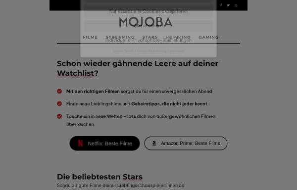 Vorschau von www.mojoba.de, Mojoba.de