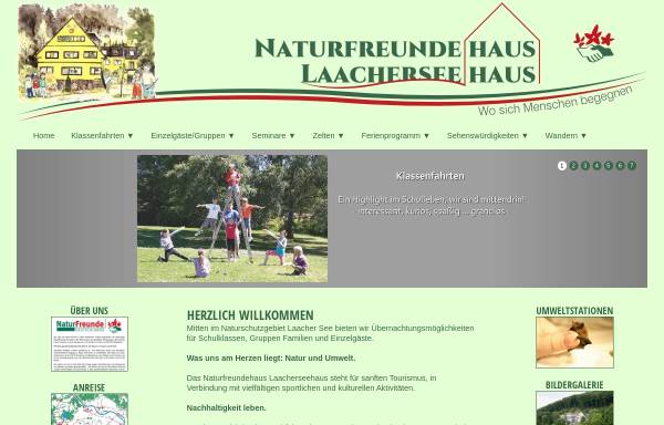 Vorschau von www.naturfreundehaus-laacherseehaus.de, Naturfreundehaus Laacherseehaus e.V.