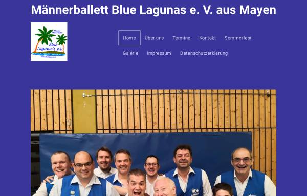 Vorschau von www.bluelagunas.de, Männerballett Blue Lagunas e.V.
