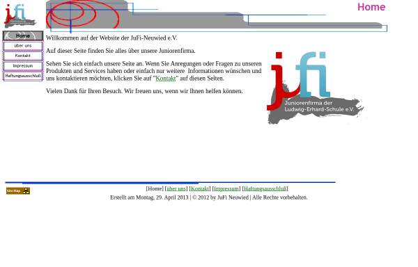 Vorschau von www.jufi-neuwied.de, Juniorenfirma (JUFI) e.V. der Ludwig-Erhard-Schule