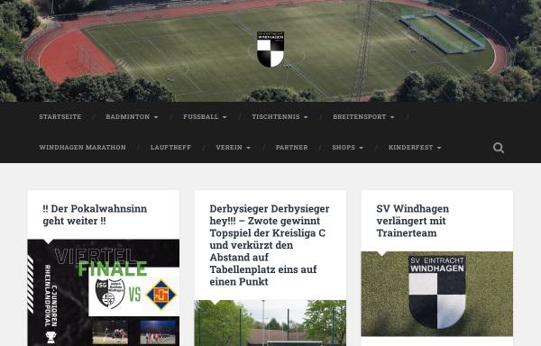 Vorschau von www.sv-windhagen.de, SV Eintracht Windhagen 1921 e. V
