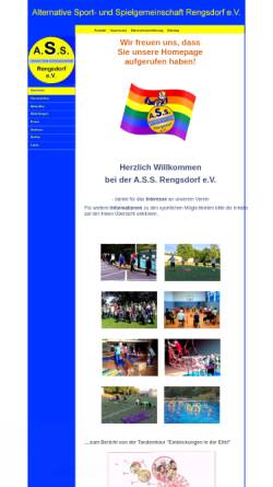 Vorschau der mobilen Webseite ass-rengsdorf.de, Alternative Sport- und Spielgemeinschaft Rengsdorf e.V.