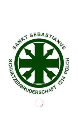 Vorschau der mobilen Webseite www.schuetzen-polch.de, St. Sebastianus-Schützenbruderschaft Polch 1214 e.V.