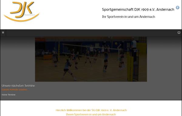 Vorschau von www.djk-andernach.de, Sportgemeinschaft DJK Andernach 1909 e. V.