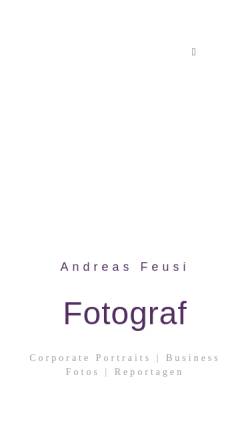 Vorschau der mobilen Webseite www.andreasfeusi.ch, Andreas Feusi