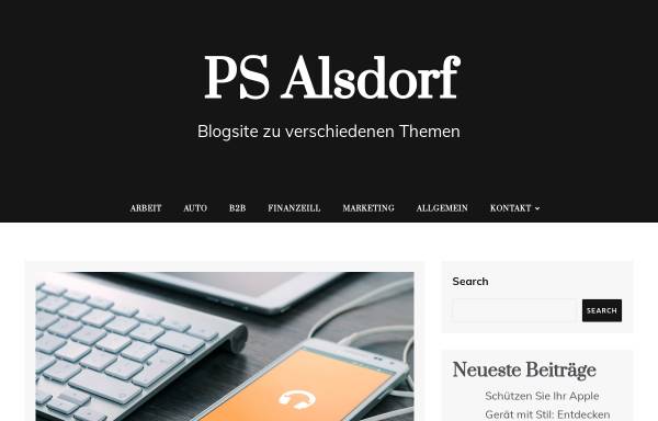 Vorschau von www.ps-alsdorf.de, Prostatakrebs Selbsthilfegruppe Alsdorf