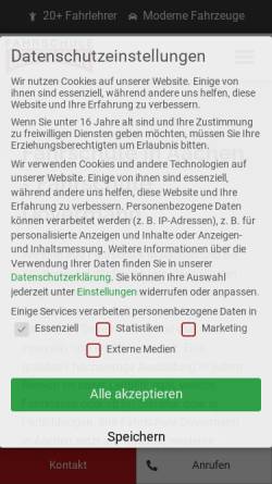 Vorschau der mobilen Webseite www.fahrschule-dovermann.de, Fahrschule Dovermann