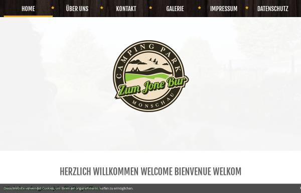 Vorschau von www.zum-jone-bur.de, Camping 